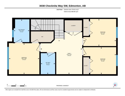 Floor plan - 3038 Checknita Way Sw, Edmonton, AB 