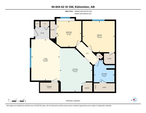 Floor plan - 40 604 62 Street, Edmonton, AB 