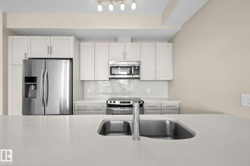 Kitchen - 309 625 Leger Way, Edmonton, AB 