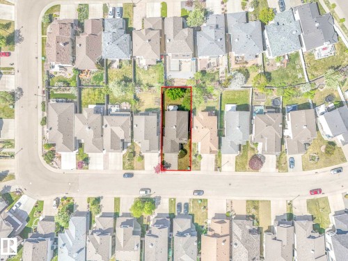Aerial Map. Depicting the property boundary within its localized context - 1116 Lincoln Crescent, Edmonton, AB - Other