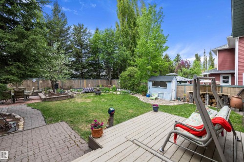 18 Harmony Crescent, Stony Plain, AB - Outdoor With Deck Patio Veranda