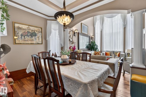 Residential street featuring diverse home styles, mature landscaping, and tree-lined surroundings - 1508 Palmer Close, Edmonton, AB 