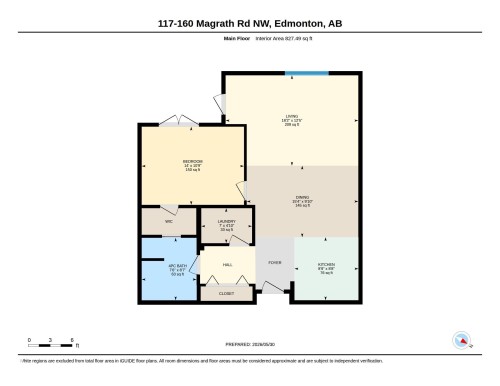 Floor plan - 117 160 Magrath Road, Edmonton, AB - Other