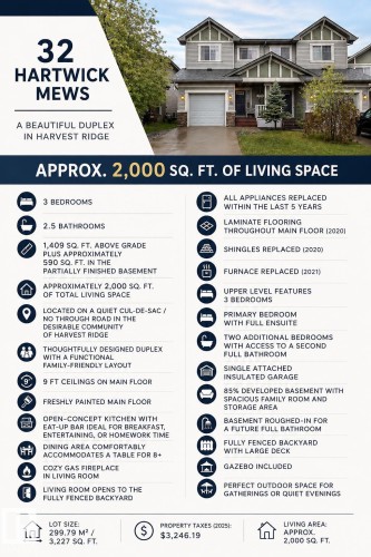 32 Hartwick Mews, Spruce Grove, AB 