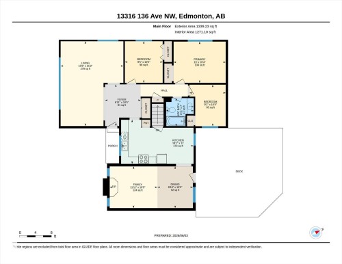 Floor plan - 13316 136 Avenue, Edmonton, AB 