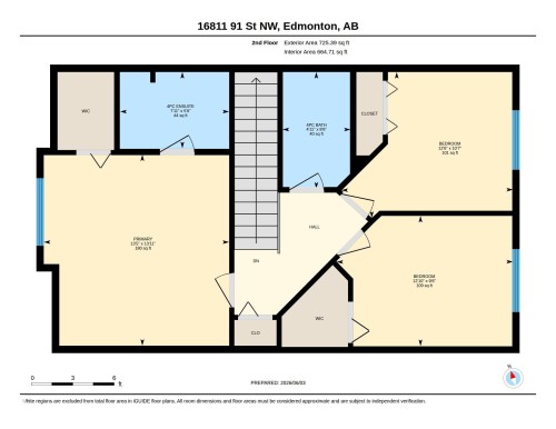 Floor plan - 16811 91 Street, Edmonton, AB 