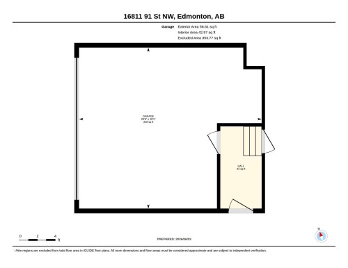 Floor plan - 16811 91 Street, Edmonton, AB 