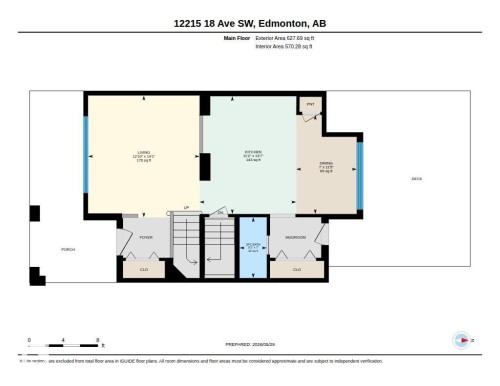 Floor plan - 12215 18 Avenue Sw, Edmonton, AB 