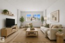 Living room - 703 9710 105 Street, Edmonton, AB 