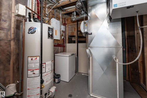 152 Radcliffe Wynd, Fort Saskatchewan, AB - Indoor Photo Showing Basement