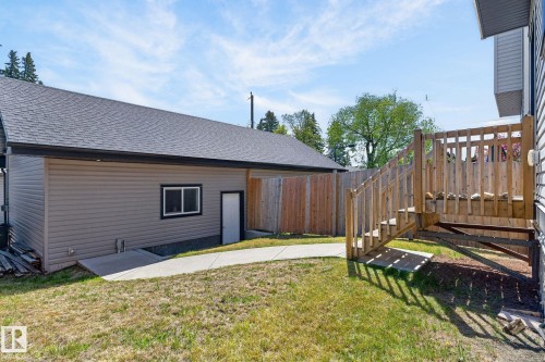 Back house - 8809 148 Street, Edmonton, AB - Outdoor With Exterior