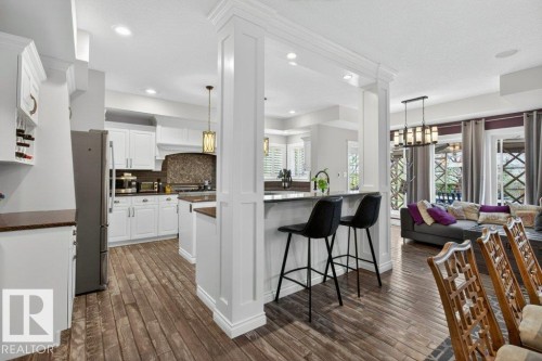 24 Springdale, Sherwood Park, AB - Indoor Photo Showing Kitchen With Upgraded Kitchen