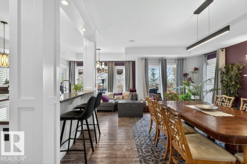 24 Springdale, Sherwood Park, AB - Indoor Photo Showing Dining Room