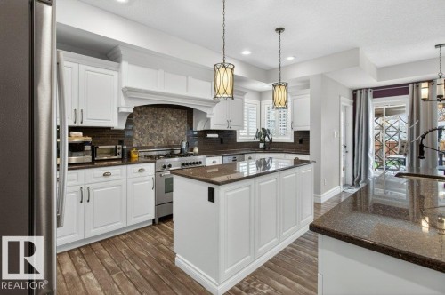 24 Springdale, Sherwood Park, AB - Indoor Photo Showing Kitchen With Upgraded Kitchen