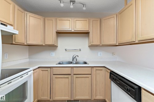27 13217 155 Avenue, Edmonton, AB - Indoor Photo Showing Kitchen With Double Sink