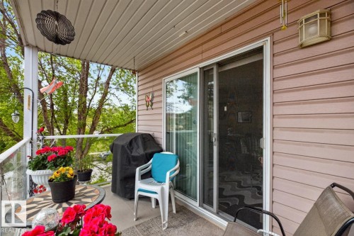 203 5102 49 Avenue, Leduc, AB - Outdoor With Deck Patio Veranda With Exterior