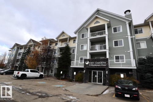 324 70 Woodsmere Close, Fort Saskatchewan, AB - Outdoor With Balcony With Facade