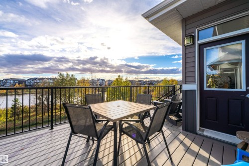 3318 Parker Loop, Edmonton, AB - Outdoor With Deck Patio Veranda With View With Exterior