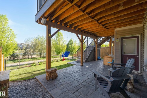 3318 Parker Loop, Edmonton, AB - Outdoor With Deck Patio Veranda With Exterior