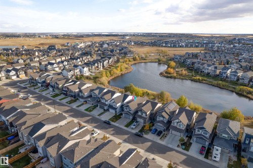 3318 Parker Loop, Edmonton, AB - Outdoor With Body Of Water With View