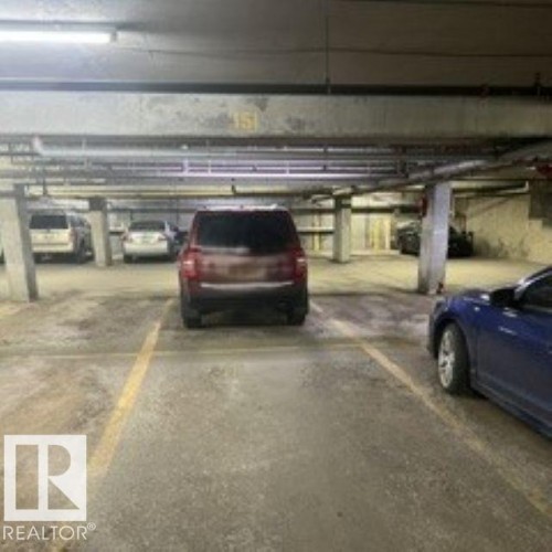 415 10951 124 Street, Edmonton, AB - Indoor Photo Showing Garage