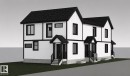 Architectural Rendering. Illustrating the exterior of the property - 12160 93 Street Nw, Edmonton, AB 