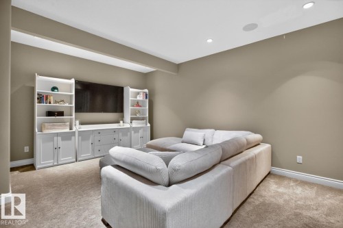 Lower Level Family Room - 5016 213 Street, Edmonton, AB 
