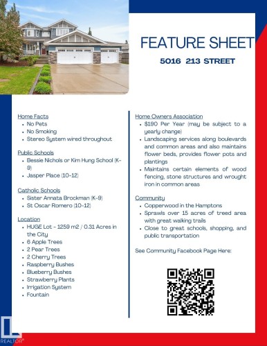5016 213 Street, Edmonton, AB 