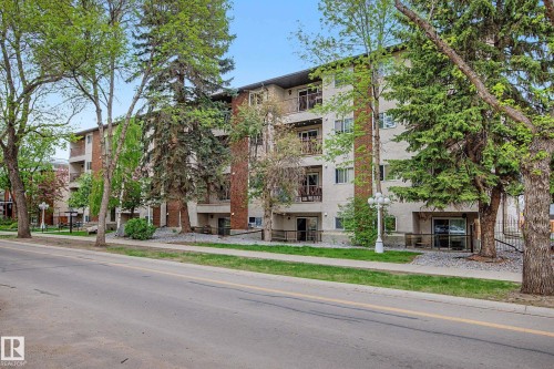 009 10520 80 Avenue, Edmonton, AB - Outdoor With Balcony With Facade