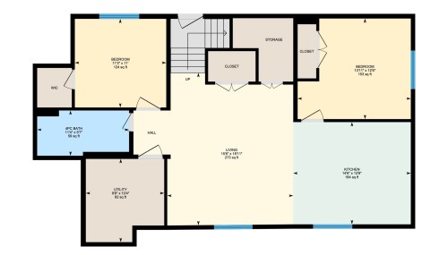 Floor plan - 16607 8 Street, Edmonton, AB 