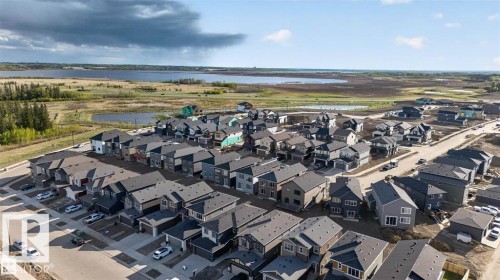 Newly developed residential area featuring various home styles and architectural designs - 19 Rosa Crescent, St. Albert, AB 