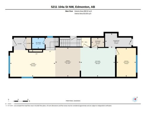 Floor plan - 5211 104A Street, Edmonton, AB 