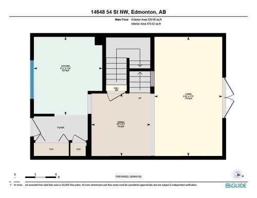 Floor plan - 14648 54 Street, Edmonton, AB 