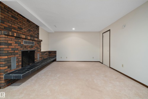 11035 163 Avenue, Edmonton, AB - Indoor With Fireplace