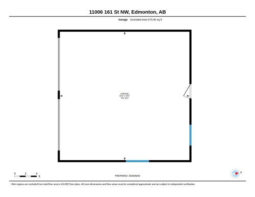 Floor plan - 11006 161 Street, Edmonton, AB 