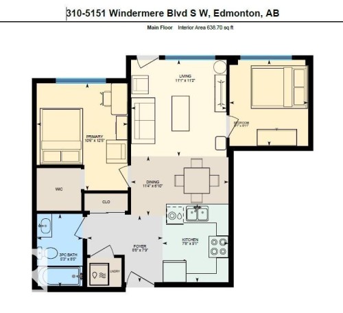310 5151 Windermere Boulevard Sw, Edmonton, AB 