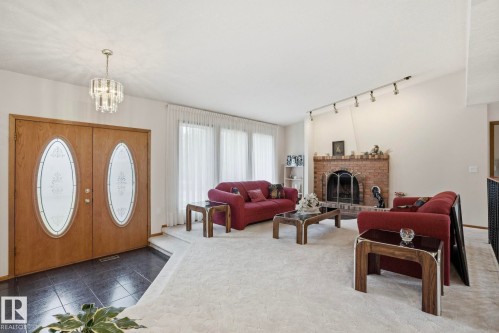 1307 Twp Road 510, Rural Parkland County, AB - Indoor With Fireplace