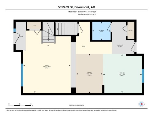 Floor plan - 5813 63 Street, Beaumont, AB 