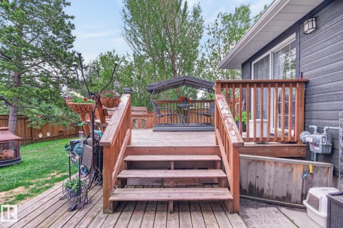 101 Hillside Place, Millet, AB - Outdoor With Deck Patio Veranda With Exterior