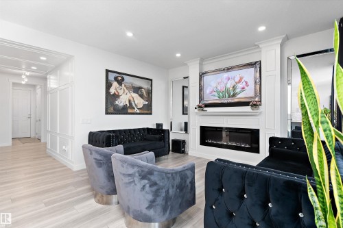 17830 62A Street, Edmonton, AB - Indoor With Fireplace