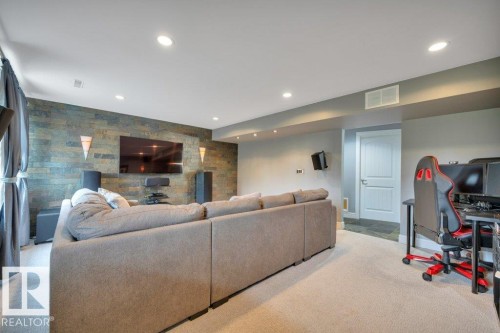 Fully finished basement - newer carpet - 10 15151 43 Street, Edmonton, AB - Indoor