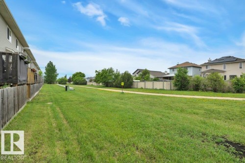 Behind the home, with walking path - 10 15151 43 Street, Edmonton, AB - Outdoor