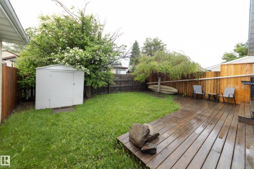 29 Chungo Drive, Devon, AB - Outdoor With Deck Patio Veranda With Backyard