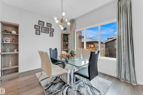 3607 6 Avenue, Edmonton, AB - Indoor Photo Showing Dining Room