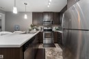 115 3670 139 Avenue, Edmonton, AB  - Indoor Photo Showing Kitchen With Double Sink 