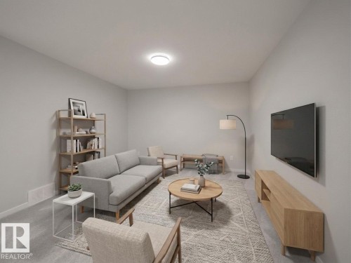 19430 22A Avenue, Edmonton, AB - Indoor Photo Showing Living Room