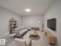 19430 22A Avenue, Edmonton, AB  - Indoor Photo Showing Living Room 