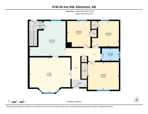 Floor plan - 9740 65 Avenue Nw, Edmonton, AB 