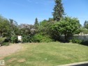 Expansive backyard featuring a large grass lawn - 10720 57 Avenue, Edmonton, AB 