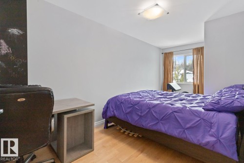 Third Bedroom Upstairs. - 10216 89 Street, Edmonton, AB - Indoor Photo Showing Bedroom